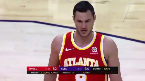 《NBA全场集锦》老鹰vs太阳第2节中文解说回放