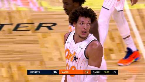 《NBA全场集锦》掘金vs魔术第2节中文解说回放