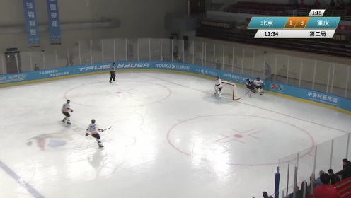 【回放】2021全国男子冰球锦标赛第二阶段：北京vs重庆