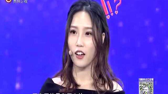 “厚脸皮”妹子首登相亲舞台视频素材