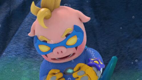 猪猪侠之深海小英雄第四季隐形中的超人强