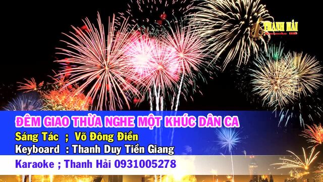 䐃ꭠGiao Thừa Nghe Một Kh㺣 D㢮 Ca  Tone Nam