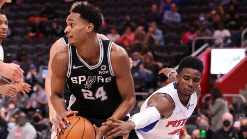 《NBA全场集锦》【纯享】马刺vs活塞精华回放 格兰特19分福布斯三分8中6难阻失利