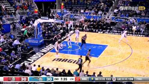 《NBA全场集锦》毕竟曾经也是技术流 努尔基奇篮下强攻得手