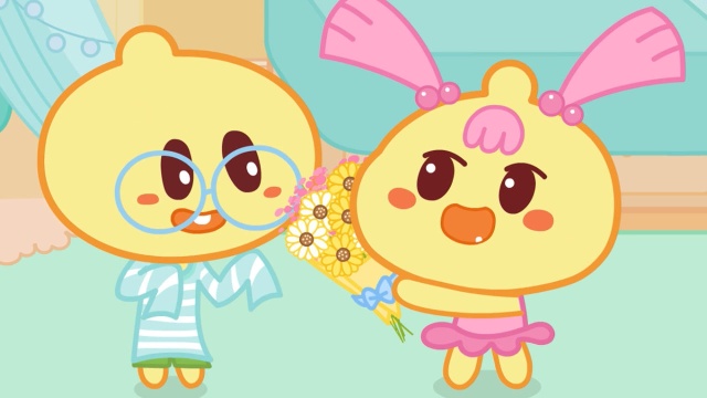 豆乐儿歌第二季  第0集 过生日送给朋友雏菊花