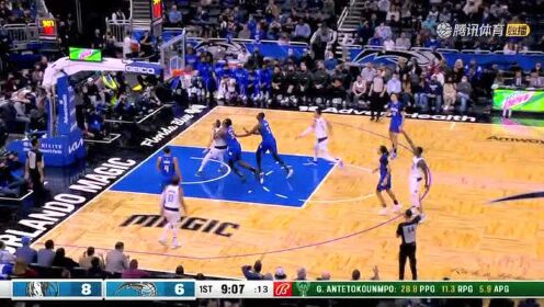 《NBA全场集锦》知恩图报投桃报李 东契奇 芬尼史密斯互送三分助攻