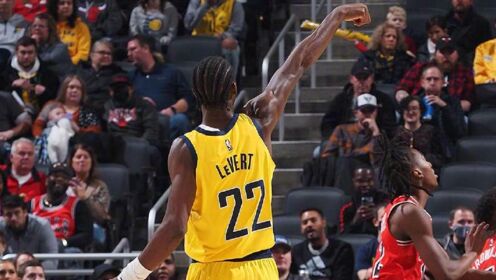 《NBA全场集锦》【球星】勒维尔vs公牛集锦 全场砍下42分单节22分 第四节不敌对手遗憾落败