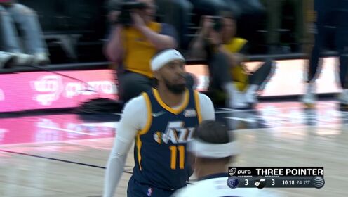 《NBA全场集锦》无需调整即插即用 爵士开场降下三分雨三投三中逼停灰熊