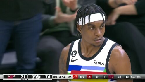 《NBA全场集锦》NBA常规赛：热火vs森林狼第3节 中文解说回放