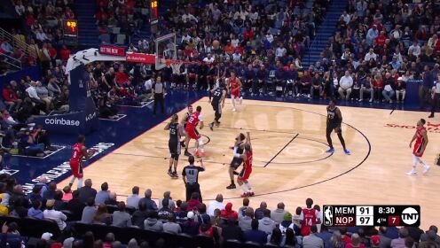《NBA全场集锦》【原声】灰熊102-113鹈鹕 CJ得分赛季新高鹈鹕力克灰熊