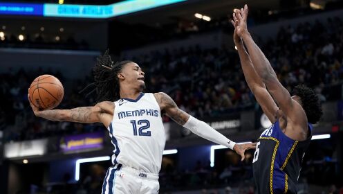 《NBA全场集锦》【球星】莫兰特vs步行者集锦 全场23+10每球皆为惊艳表演