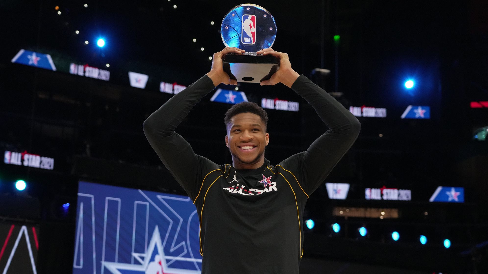 2021nba全明星字母哥集锦 16中16创纪录荣膺mvp