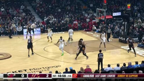 《NBA骑士》米切尔持球一条龙反击 突破上篮一气呵成