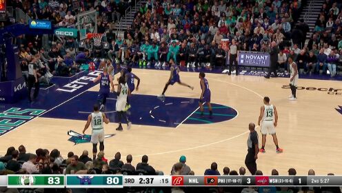 《NBA全场集锦》斯马特空中制导 塔图姆空接炸扣
