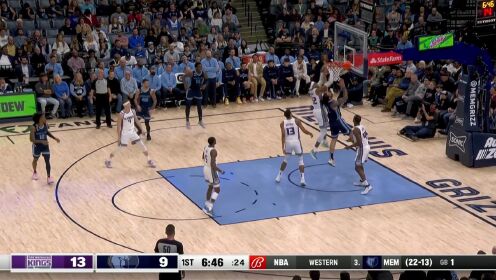 《NBA全场集锦》赫尔特反击长传送助攻 默里追身三分甩狙手起刀落