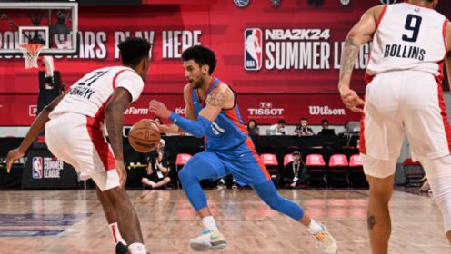 《NBA全场集锦》【原声】雷霆89-105奇才 戴维斯22分奇才五人上双轻取雷霆