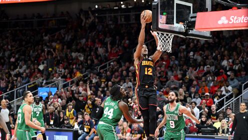 《NBA全场集锦》【球星】亨特vs凯尔特人集锦 全场20分6篮板多次命中三分稳定军心