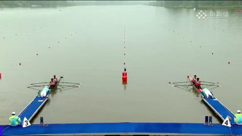 杭州亚运会赛艇男子轻量级双人双桨决赛B