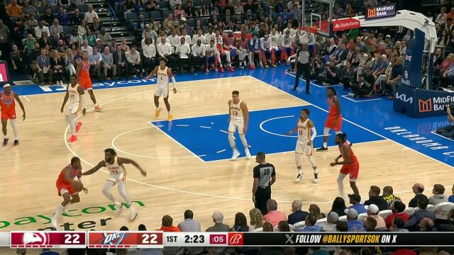 弹道无需修正 阿隆维金斯弧顶压哨三分手起刀落