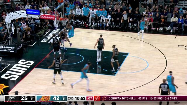 回顾马刺vs太阳交战记录 新科状元能否阻挡太阳攻势