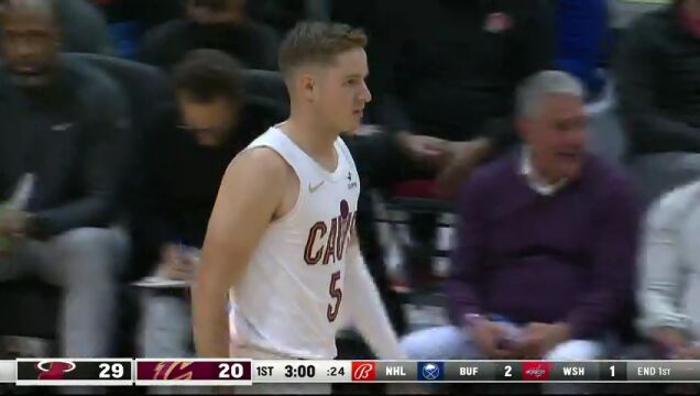 热火vs骑士第1节中文解说回放