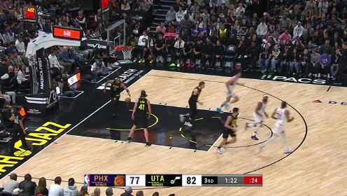《NBA全场集锦》两边的篮筐承受了太多 霍顿-塔克格雷森-阿伦对飙三分