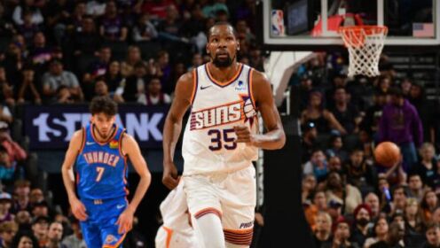 《NBA全场集锦》雷霆vs太阳五佳球 杜兰特不讲理三分杀人诛心独占两席