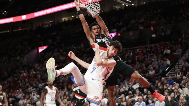 雷霆134-91开拓者 雷霆多点开花大胜开拓者43分