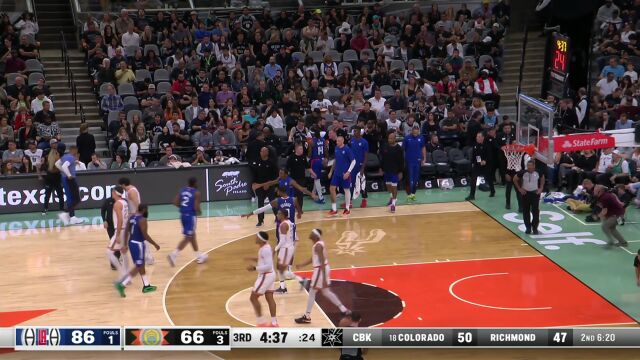 No Look Pass！哈登不看人传球乔治球到人到接球上篮
