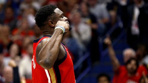 《NBA全场集锦》【球星】锡安vs尼克斯集锦 17投12中拿到24分5篮板2助攻