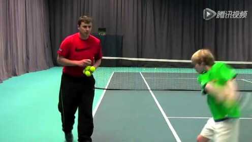 【普乐网球】英国少儿网球训练视频-green阶段