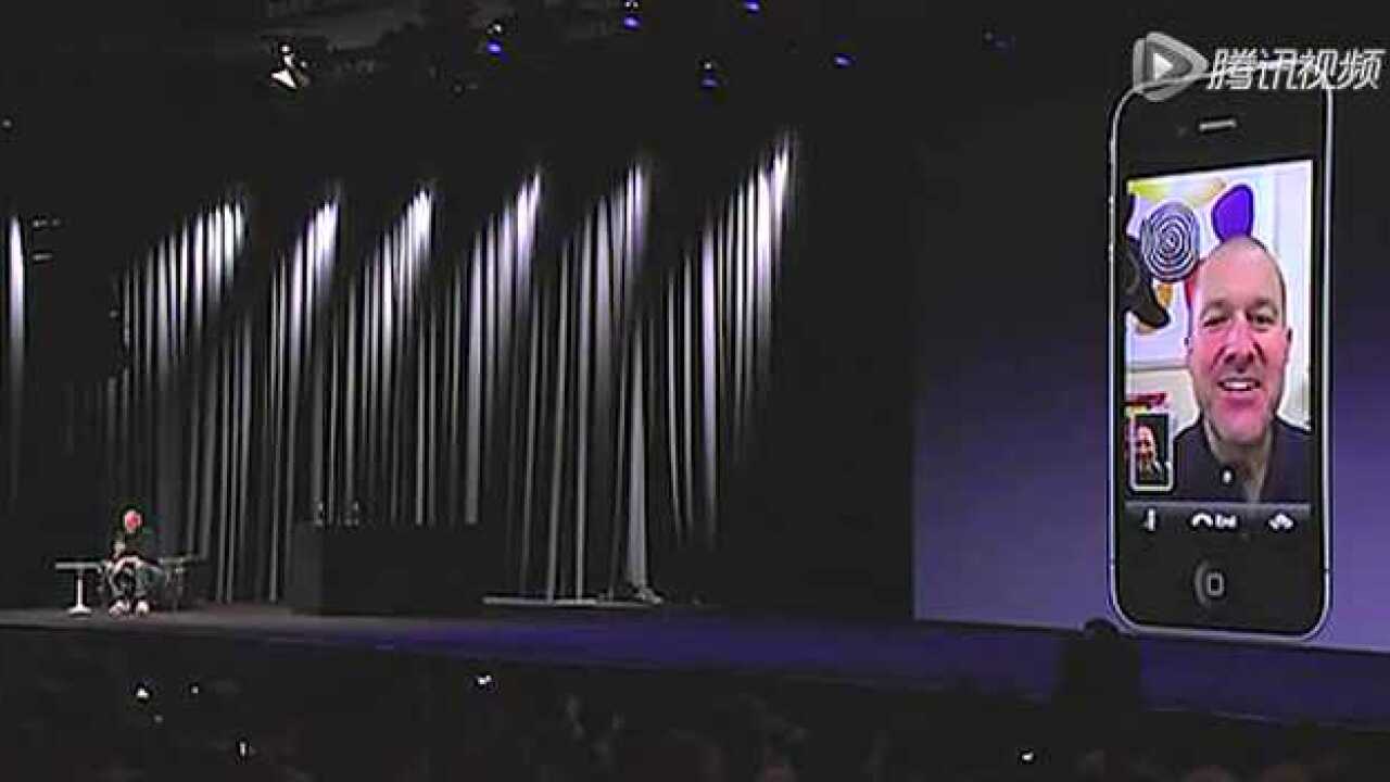 回忆经典！乔布斯iPhone4苹果发布会_高清