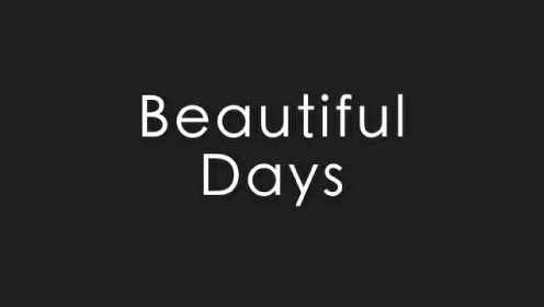 钢琴 岚流星之绊主题曲《Beautiful days》