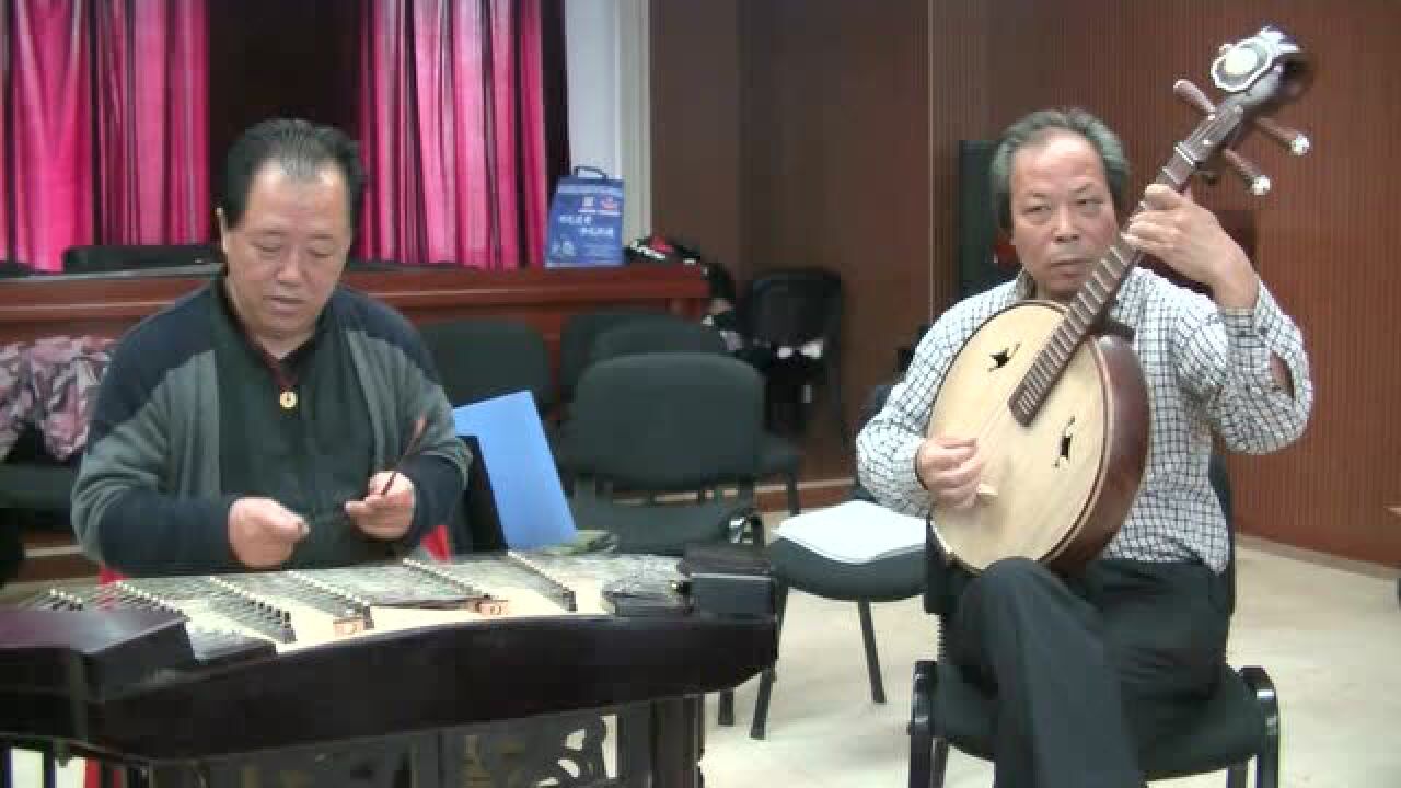 杨琴中阮合奏《茉莉花》_腾讯视频