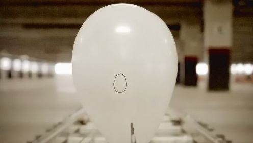 气球做成的动画短片
