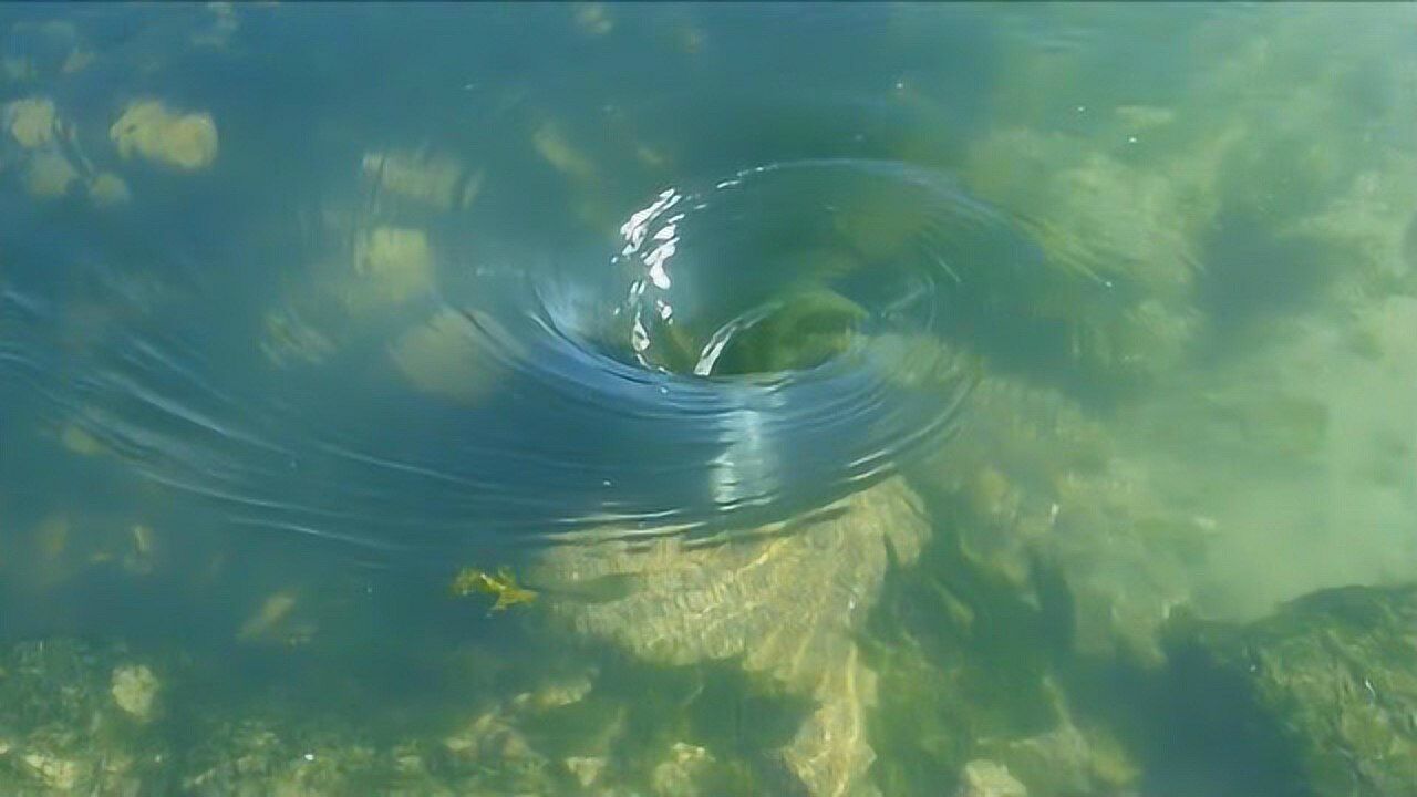 水下漩涡图片