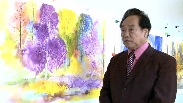 旅美画家马群雄老师作品