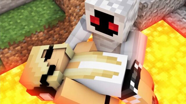 我的世界mc动画:实体303居然也有妻子和孩子
