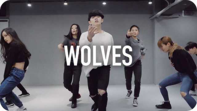 1m首位华人导师刘隽新编舞wolves公开小哥哥变身狼族少年