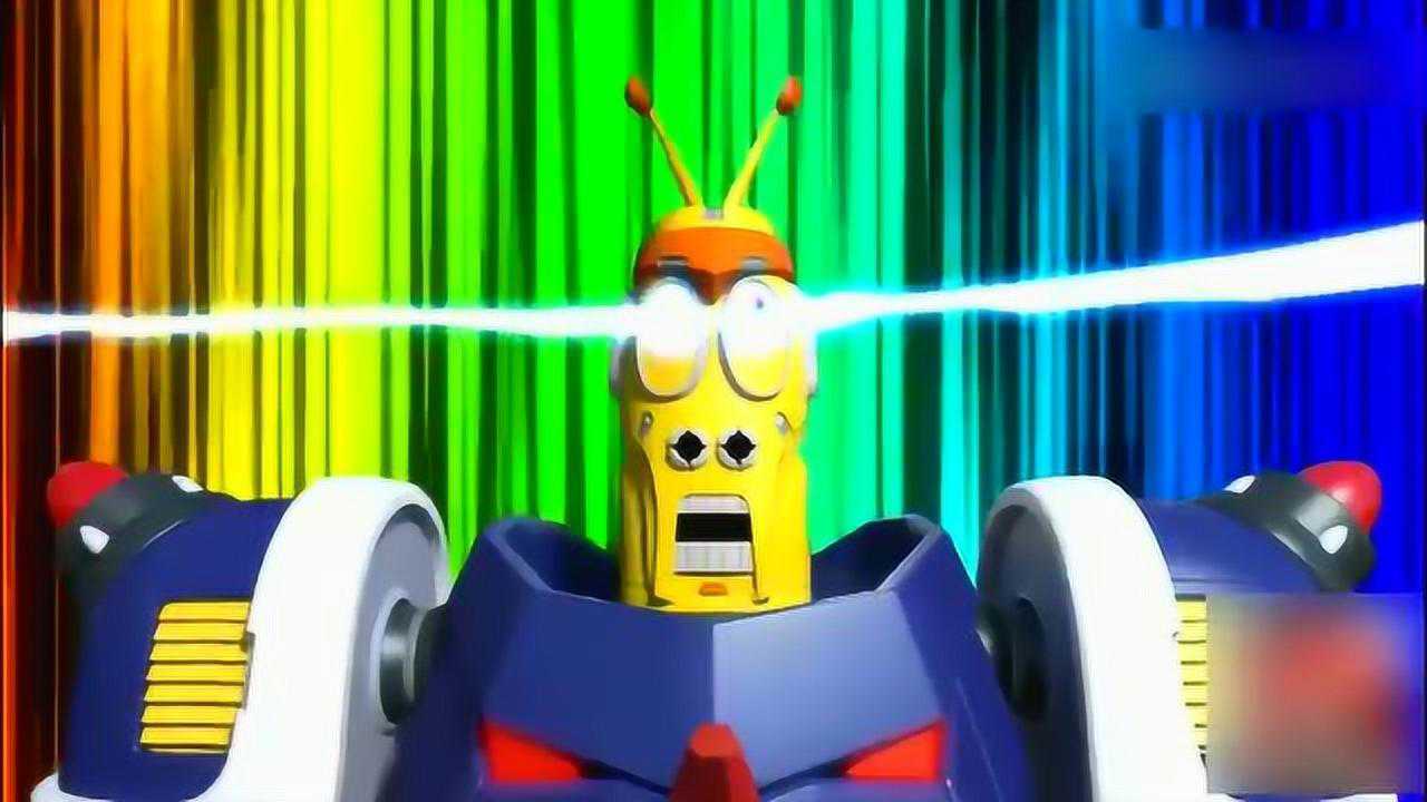 爆笑虫子战队篇合集虫子们变身机甲战士