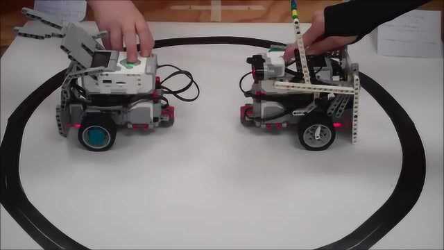 古滑steam教育# 乐高ev3战斗机器人相扑挑战赛_腾讯视频