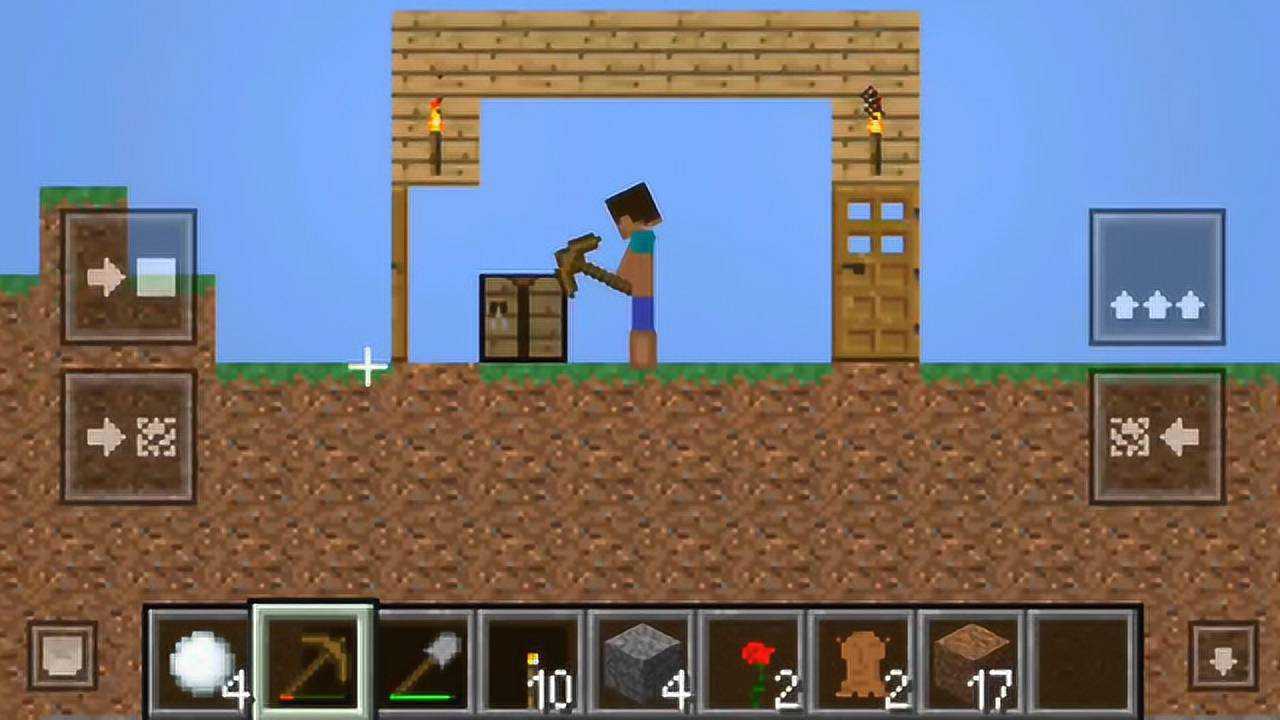 手机版2d版《我的世界》 这个版本你见过吗?