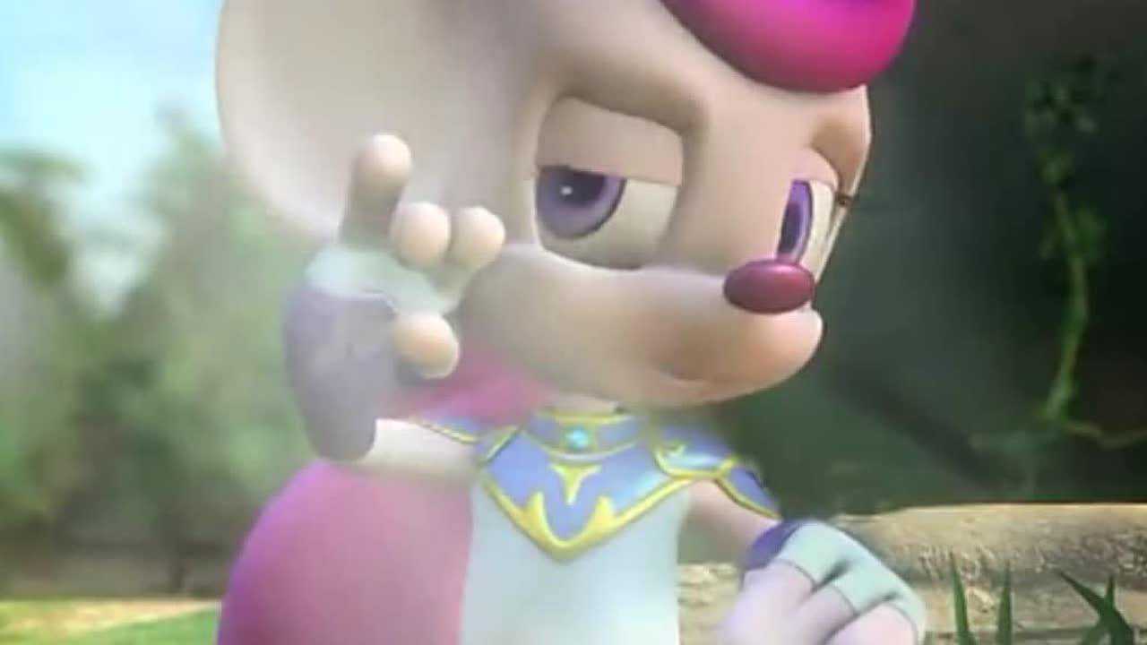 蓝猫龙骑团淘气嘲笑咖喱是娇气的小女生咖喱不服气生气跑了