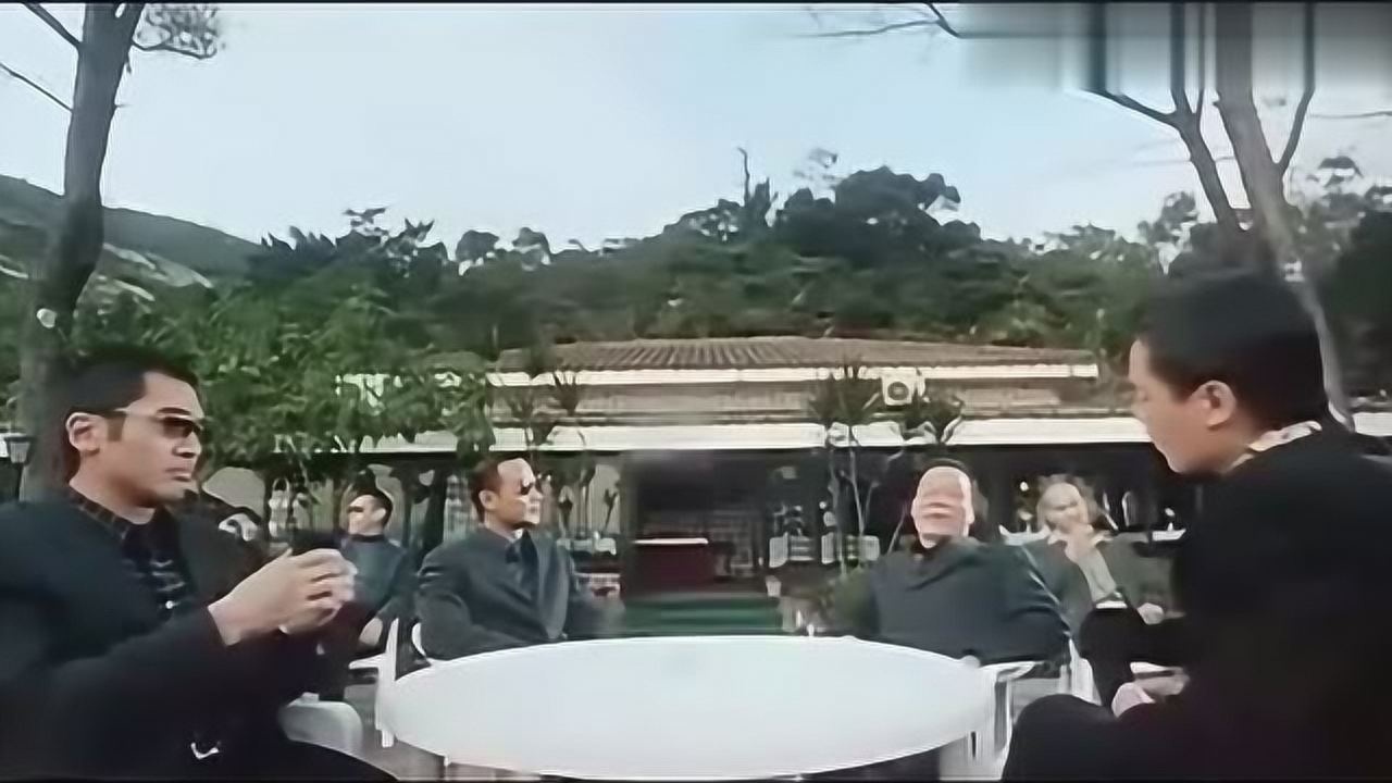 大B哥这黑社会老大气场就是不一样，真正的黑社会谈判_电影_高清1080P在线观看平台_腾讯视频