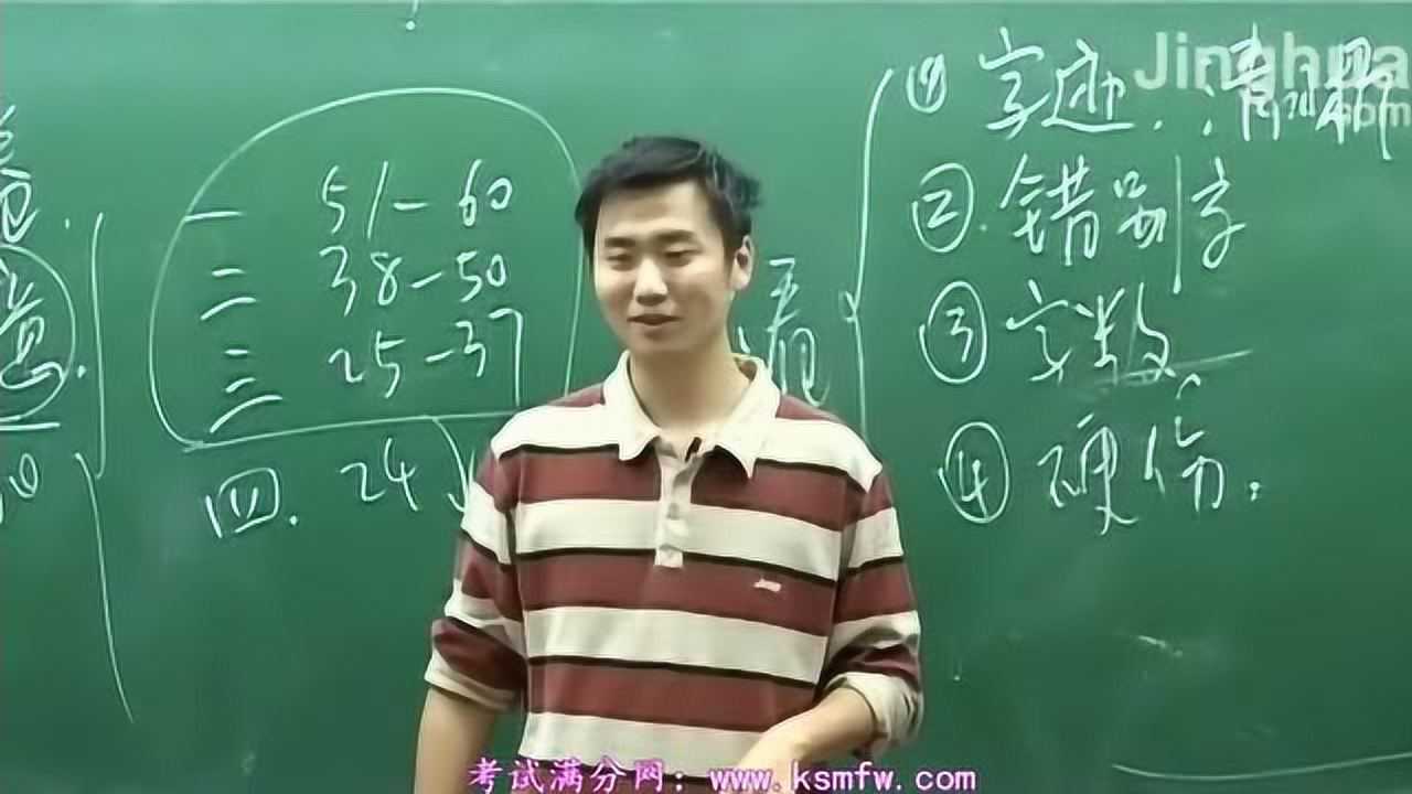 高中语文:马昕 高考语文全套 全509讲 精华07