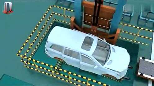 6分钟看完汽车涂装生产线完整工艺流程(3D)_腾讯视频
