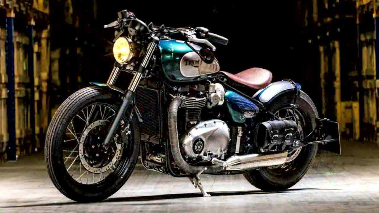 凯旋博纳维尔bonneville改装bobber