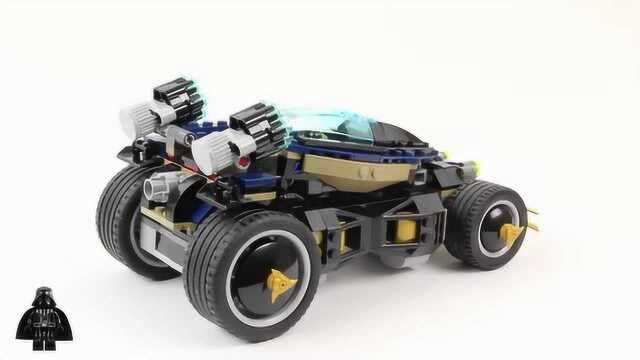 乐高幻影忍者系列lego70625十二连发冲锋车开包快速拼砌