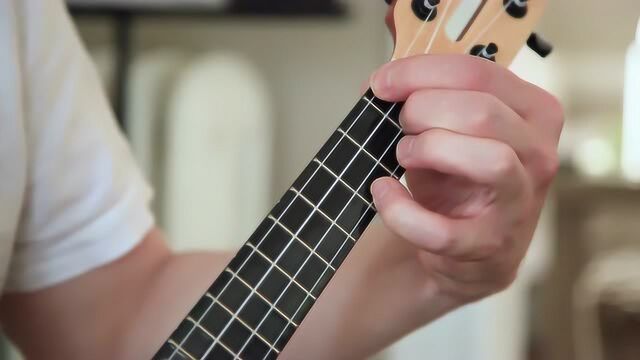 populele尤克里里22 fm和弦的按法