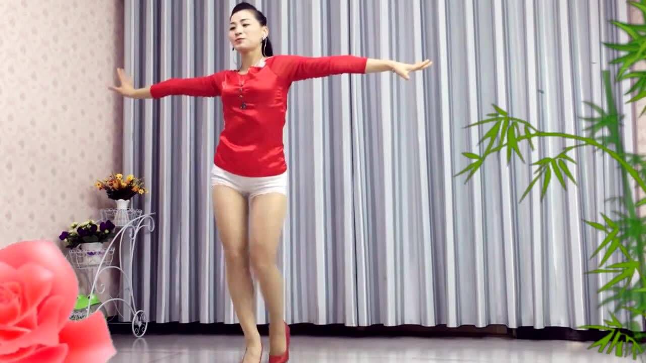 青青世界广场舞：动感活力，时尚优美轻松跳，正面演示教程_高清